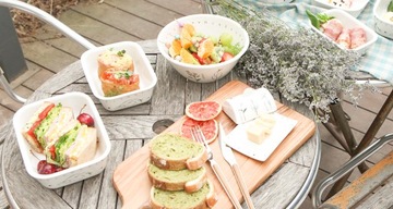 Набор из 2-х контейнеров для детского питания с крышками, Премиум Фарфор