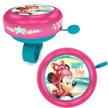 DZWONEK DO ROWERU MINNIE Dzwonek na kierownicę rower metalowy DISNEY