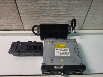 RADIO NAWIGACJA WYŚWIETLACZ CITROEN C5 III X7 9801020080 96785064ZD KOMPLET