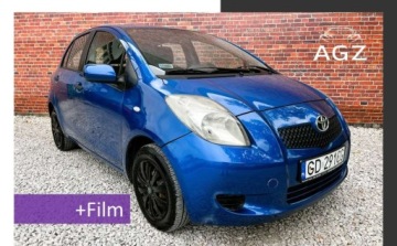 Toyota Yaris II Hatchback 5d 1.0 VVT-i 69KM 2007 Toyota Yaris Salon PL Klima Super stan Polska Gwarancja w cenie Warszawa