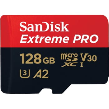 SanDisk micro SDXC Extreme PRO 128GB 200/90MBs A2