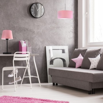 Настольная прикроватная лампа со светодиодным конусным абажуром Е27 для ребенка