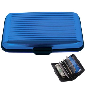 ETUI ALUMINIOWY PORTFEL NA KARTY ALLUMA WALLET