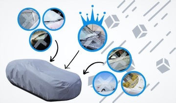 Противоградовый чехол для автомобиля Mustang III 7мм.