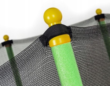 TRAMPOLINA OGRODOWA z siatką DOMOWA BATUT DLA DZIECI 140cm BEZPIECZNA 4,6FT