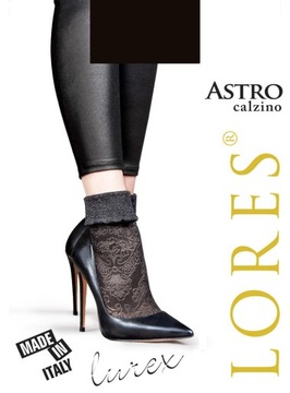 МОДНЫЕ ВЫСОКИЕ НОСКИ С УЗОРОМ LORES ASTRO
