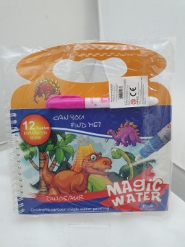 набор из 3х НОВЫХ ВОДНЫХ РАСКРАСОК + ШАРИКОВАЯ РУЧКА