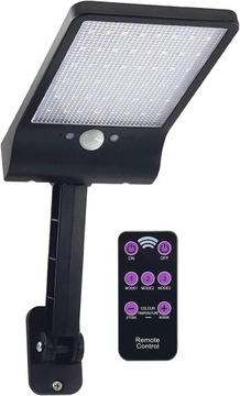LAMPA REFLEKTOR SOLARNY Z CZUJKĄ IP65 WODOODPORNY