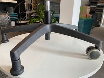 Stopki SP60 do foteli obrotowych KRZESŁA biurowego Nóżki Nogi FOTELA 5 szt.