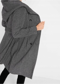 Bonprix 38 ПАЛЬТО ДЛЯ беременностей С ПОЯСОМ