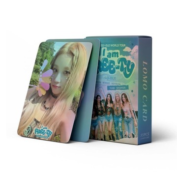 ZESTAW 55 KART LOMO card KPOP Gi-dle World Tour B214-45