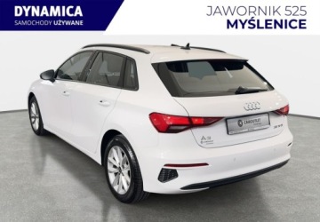Audi A3 8Y Sportback 1.5 35 TFSI 150KM 2023 Audi A3 Sportback VAT 23 35TFSI mHEV 150KM S-tronic 2023 r., salon PL I wl, zdjęcie 5