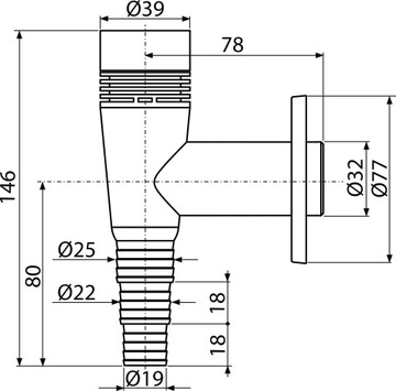 Сифон Alcaplast APS5