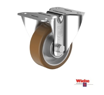 KOŁO NIEOBROTOWE STAŁE 82mm poliuretan 200kg WICKE