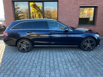 Mercedes Klasa C W205 Kombi Facelifting HYBRYDA 2.0 300 de 306KM 2020 Mercedes-Benz Klasa C 2.0 diesel PLUG IN 306 KM automat zarej w PL zad, zdjęcie 32