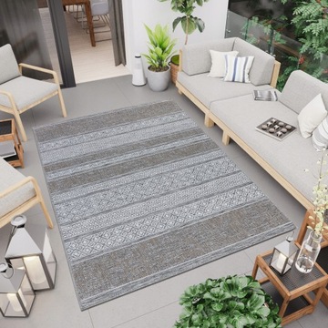 ВЕРЕВОЧНЫЙ КОВЕР BALTA 200x290 ПЛОТНЫЙ - ПОЛОСКИ