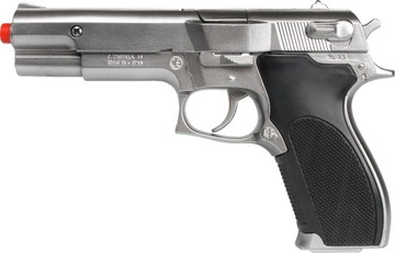 GONHER METALOWY PISTOLET POLICYJNY 8 NABOI