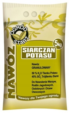 SIARCZAN POTASU 5 KG WARZYWA OWOCE OGRÓD START