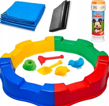 Piaskownica plastikowa 250 kg bcngfhjhu