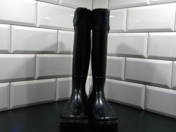 Женские резиновые сапоги 36 утеплители