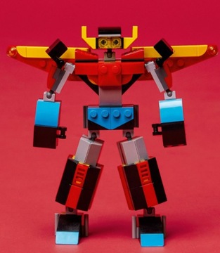 LEGO Creator 3 в 1 31124 Супер Робот + подарочный пакет LEGO