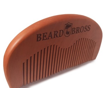 Grzebień drewniany do stylizacji brody Beard Bross