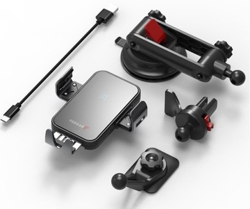 Автомобильный держатель QH300 PRO FEEGAR с индуктивным зарядным устройством