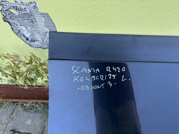 Spoiler zakabinowy lewy owiewka Scania R420 Streamline