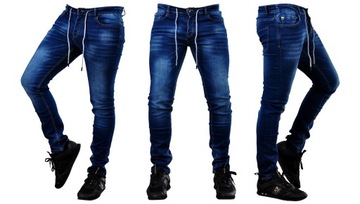 MP0021 r. XL Jeansy MĘSKIE RURKI SLIM FIT