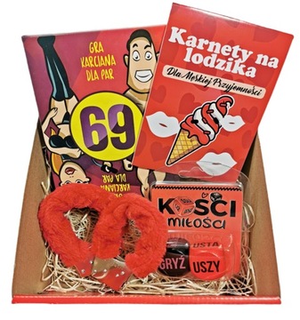 Prezent na Walentynki dla Faceta! GOTOWY ZESTAW - GADŻETY