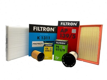 ZESTAW FILTRÓW VW PASSAT B8 1.6 2.0 TDI FILTRON