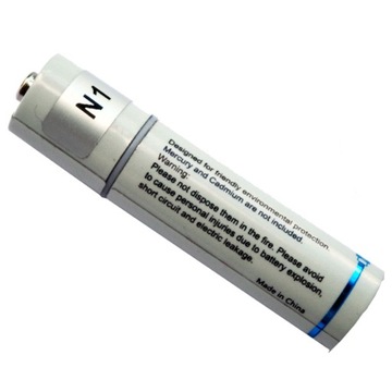 Перезаряжаемая батарея AAA micro USB 675 мВтч 1,5 В CE