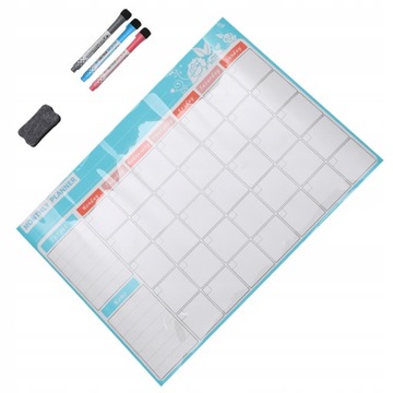 1 комплект магнитного стираемого календаря