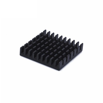 Radiator 28x28x6mm Czarny