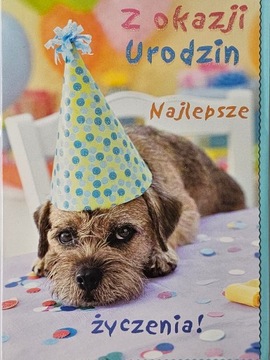 Kartki urodzinowe dla dziecka, Kartka urodzinowa