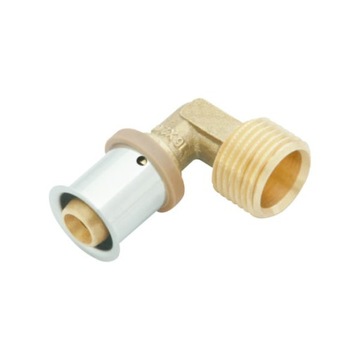 Kolano mosiężne GZ 16xG1/2 KAN-Therm Press