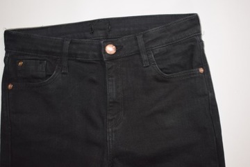 DAMSKIE SPODNIE JEANSY RURKI RIVER ISLAND ROZ.36/S