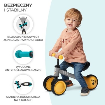 МИНИ-БАЛАНСИРОВОК KINDERKRAFT CUTIE БИРЮЗОВЫЙ