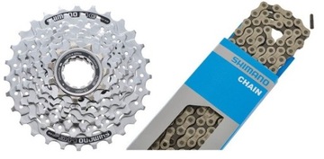 Цепь Shimano Deore LX XT CN-HG71 6/7/8 116 звеньев