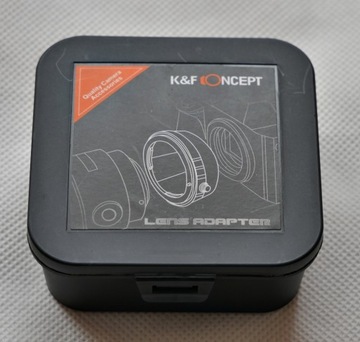 Концептуальный адаптер K&F — объектив Olympus Pen-F для камеры Nikon 1 — новый