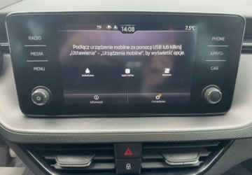 Skoda Scala Hatchback 1.0 TSI 110KM 2021 Skoda Scala 1.0 TSI 110 KM 6 bieg. manual Ambition Benzyna 110KM, zdjęcie 16