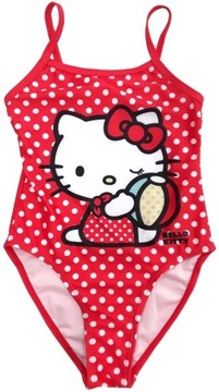 Jednoczęściowy strój kąpielowy Hello Kitty 128 / 134