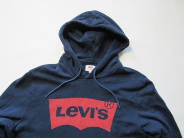 Levi's LEVIS ORYGINALNA BLUZA Z KAPTUREM/ M