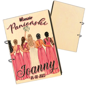 ALBUM A5 na WIECZÓR PANIEŃSKI TWOJE IMIĘ BOHO 3