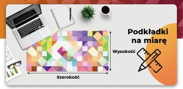 Модная столешница для работы Красочная мозаика.