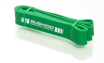 POWER BAND ДЛЯ ТРЕНИРОВКИ С СОПРОТИВЛЕНИЕМ РЕЗИНА STRONG GREEN DBX BUSHIDO 44 мм 23–57 кг