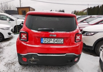 Jeep Renegade SUV 1.6 E-TorQ 110KM 2016 Jeep Renegade I rej 2017r, 1.6 Benzyna. SALON POLSKA. Uszkodzony. Poobijan, zdjęcie 17