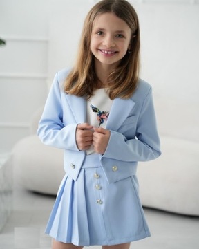 AGB Костюм, куртка, брюки, СИНИЙ, размер 158