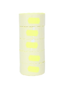 Metki do metkownicy jednorzęd BLITZ 26x12 żółte