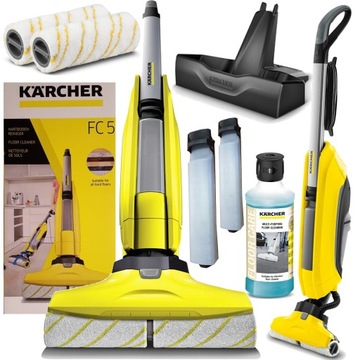 MOP ELEKTRYCZNY ODKURZACZ KARCHER FC5 3w1 460 W